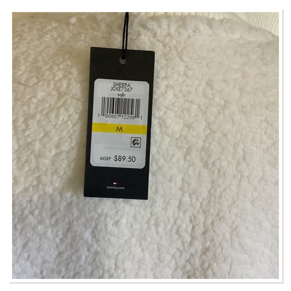 Tommy Hilfiger Faux-Sherpa Cardigan - Picture 4 of 5